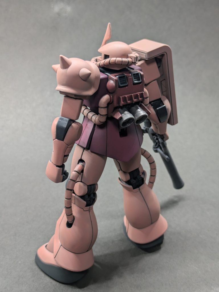 リミッターカットだけで量産型の3倍のスピードが出る…そんな事ありえる？？？ってことでアニメ設定からデザインを大きく外さない程度でランドセルとバーニアをパワーアップバージョン風に改造