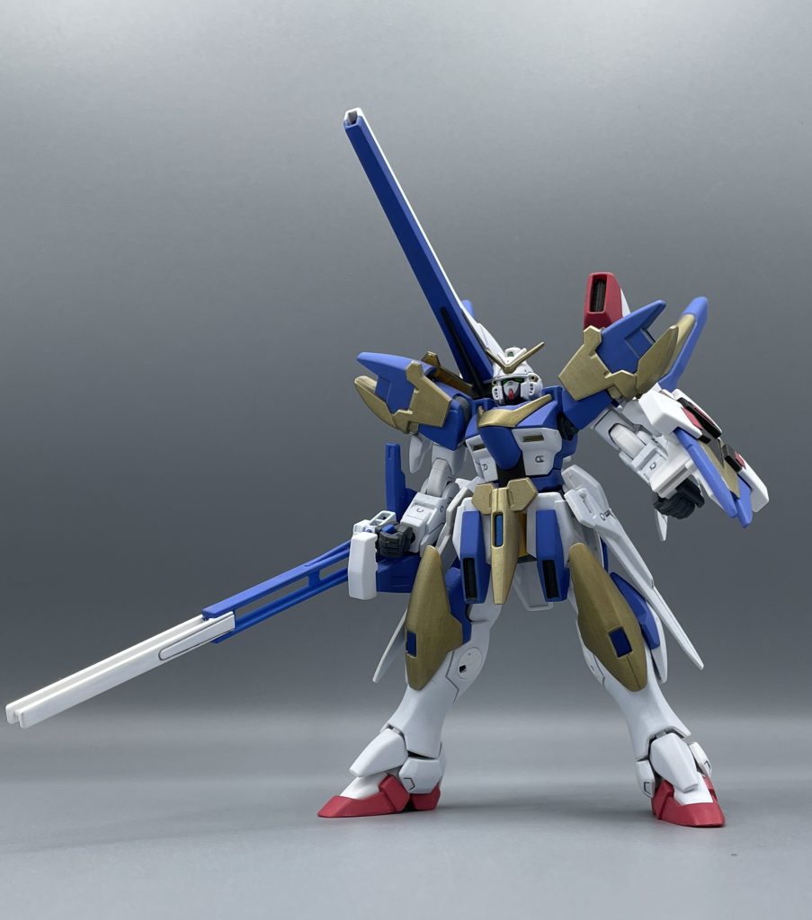 　以上、V2アサルトバスターガンダムの紹介でした！いやぁ、小型MSながら凄いボリューム。全部乗せって言葉では足らないくらい、装備がモリモリです(^^;笑　劇中では壊れた武装をパージしたりするので、厳密にはV2ABが最終形態という訳ではないのですが、当時の宇宙世紀の中でも最強のMSと言って過言ではないでしょう。　装備によって名称も異なる少々ややこしい機体ですが、皆さんは「俺はこれが好き！」という形態や、Vガンに登場するお気に入りのMSはありますか？良ければコメントで、私に教えてくださいね　最後までご覧下さり、ありがとうございました(≧▽≦)✨
