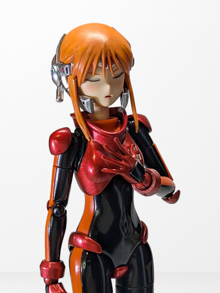 ヘッドギアも塗り分けました