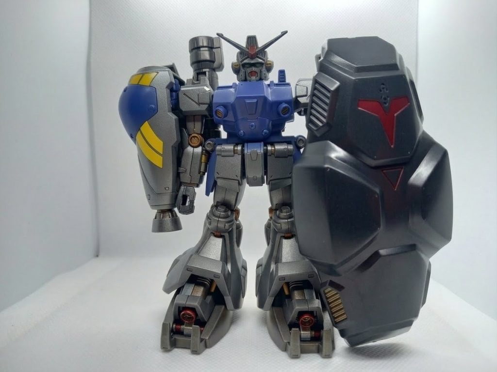 旧キット【ガンダムGP02】–2枚目/制作者:TAKES I H彡