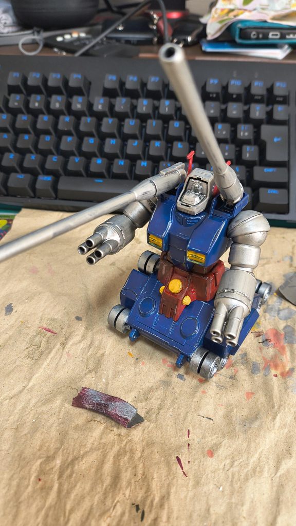 削っては塗って削っては塗って…