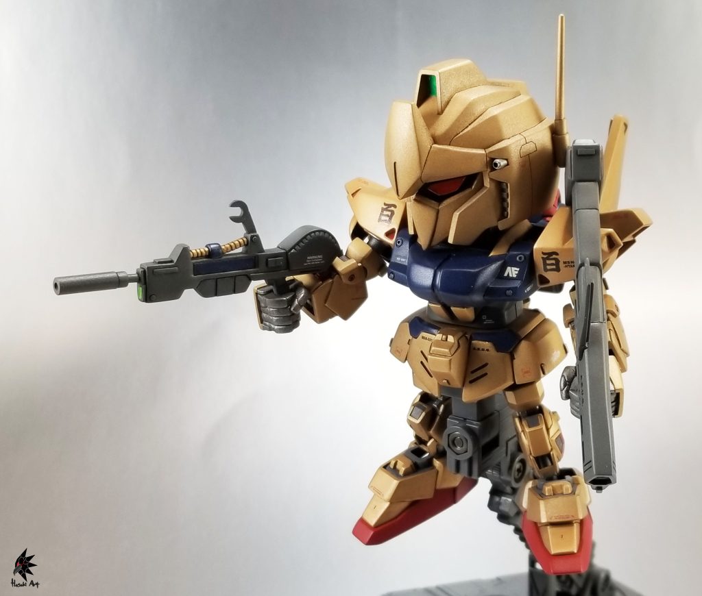 SD Hyaku-Shiki SDGG #62 百式–4枚目/制作者：@HasakiArt