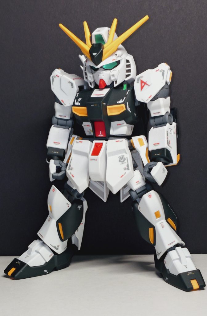 久々の投稿になります。復帰１弾は、オリジナルグレードのνガンダムです。EG HG SDのミキシングです。(⁠.⁠&nbsp;⁠❛⁠&nbsp;⁠ᴗ⁠&nbsp;⁠❛⁠.⁠)&nbsp;