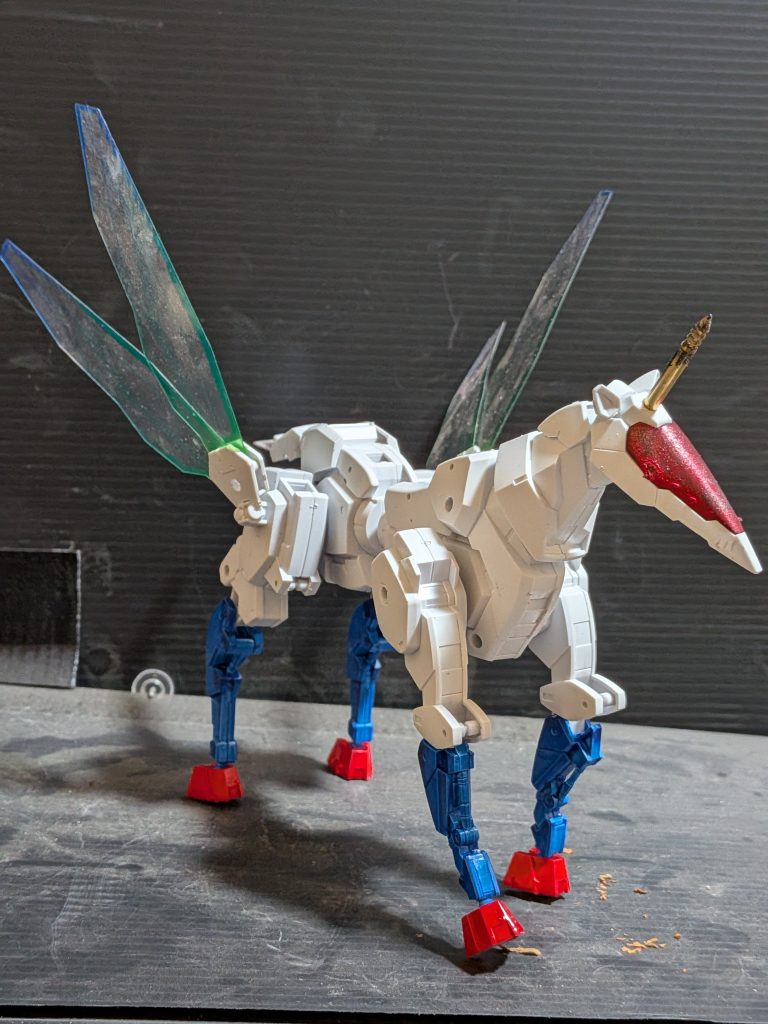 今年は午年だしエグザビーグルの馬で風雲再起モドキを作りました（笑）