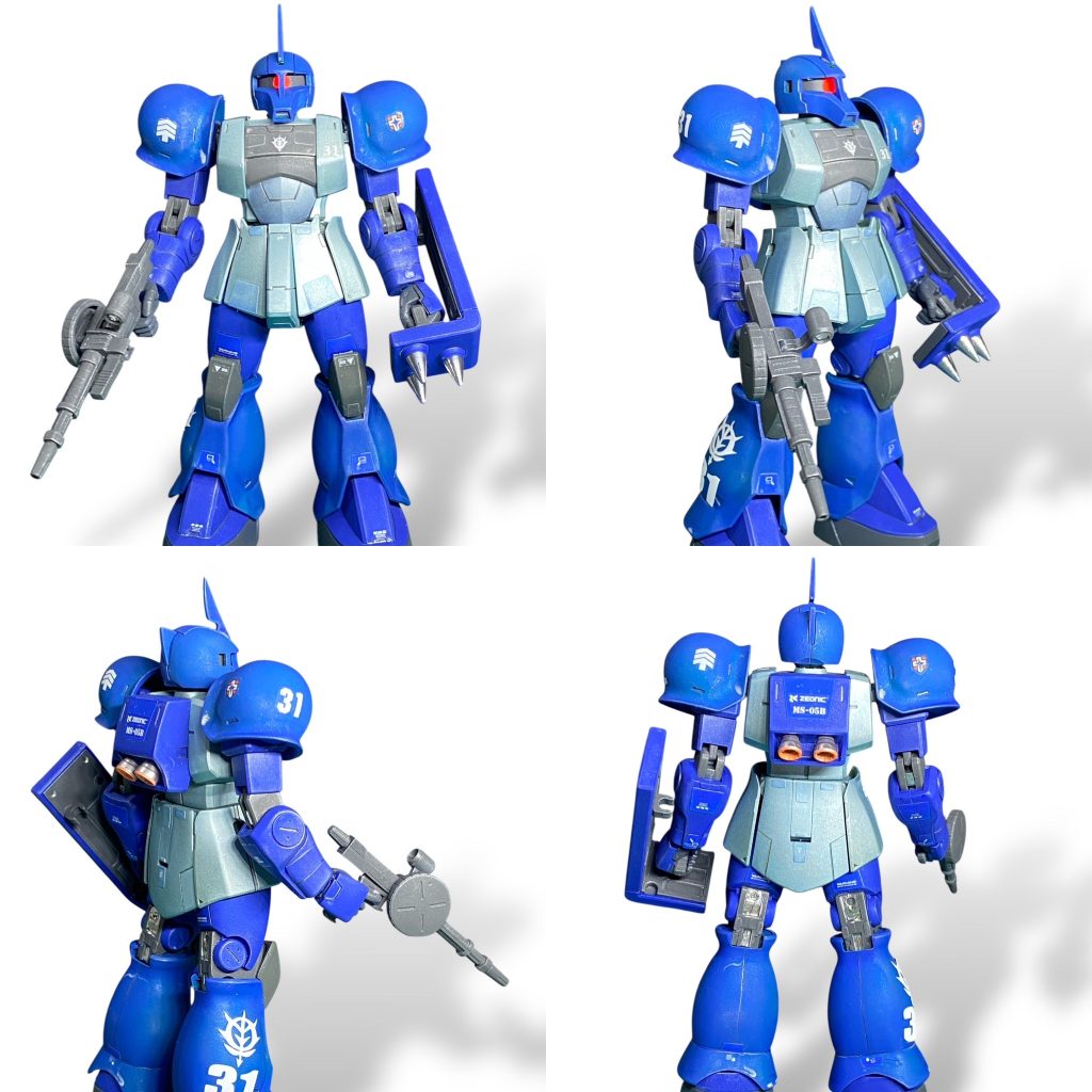 HGUC ランバラル専用　旧ザク–2枚目/制作者：丸五ワークス