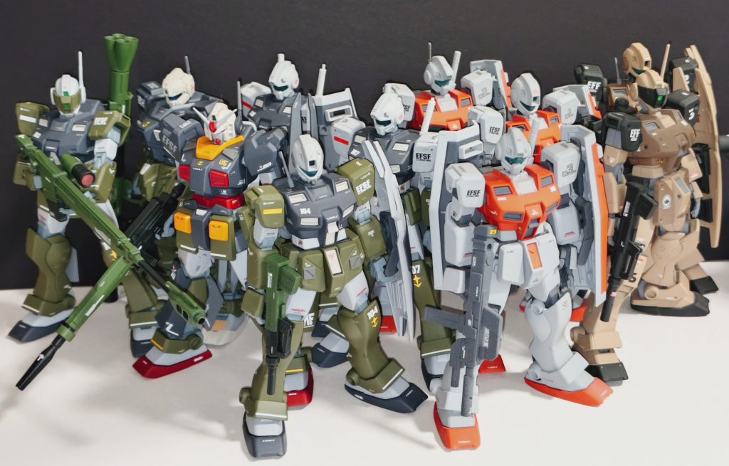 ザクばっかり製作しているイメージだと思われますが、ちょくちょく吊るしのキットを拾ってました。w個別の投稿は大変なので、まとめていますwご覧いただきありがとうございました！