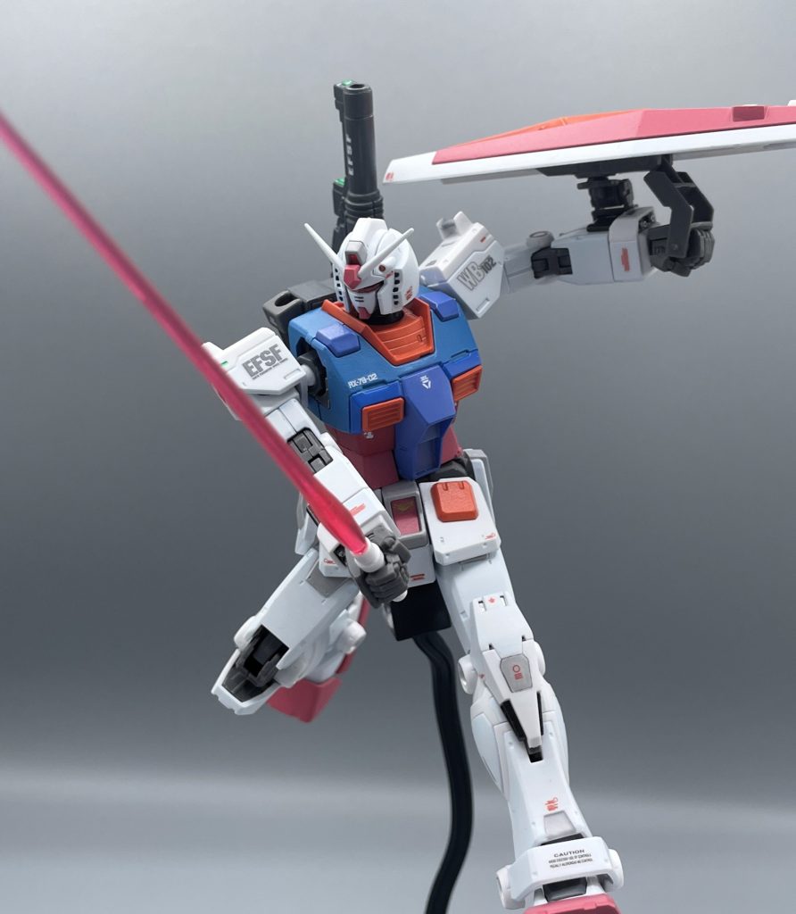 【HGオリジン】ガンダム【筆塗り全塗装】