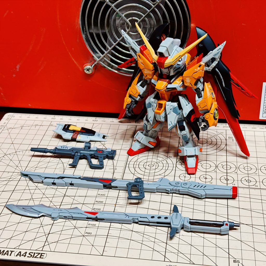 ウェポンディスプレイ的な一枚フラッシュエッジのこと忘れてました…💧