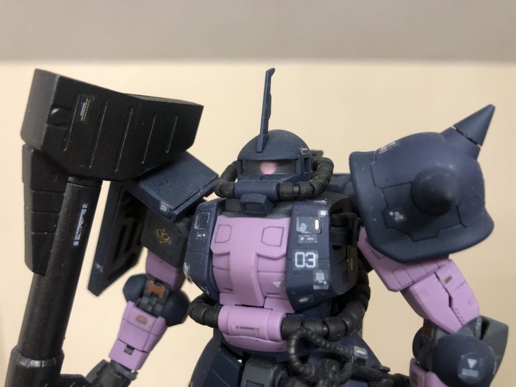 RG 1/144 MS-06R-1A ザクⅡ 黒い三連星　高機動型