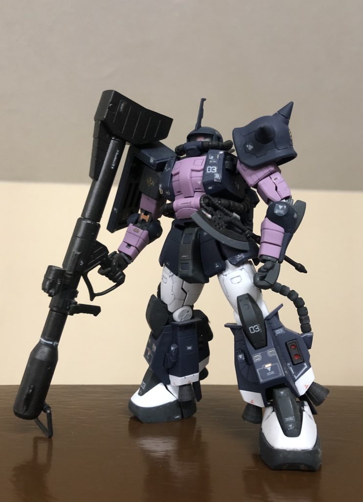 RG 1/144 MS-06R-1A ザクⅡ 黒い三連星　高機動型–2枚目/制作者：takao_s