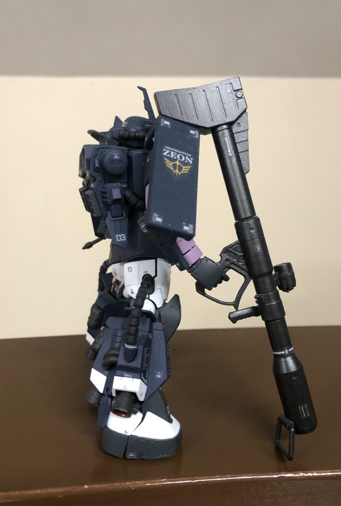 RG 1/144 MS-06R-1A ザクⅡ 黒い三連星　高機動型–5枚目/制作者：takao_s