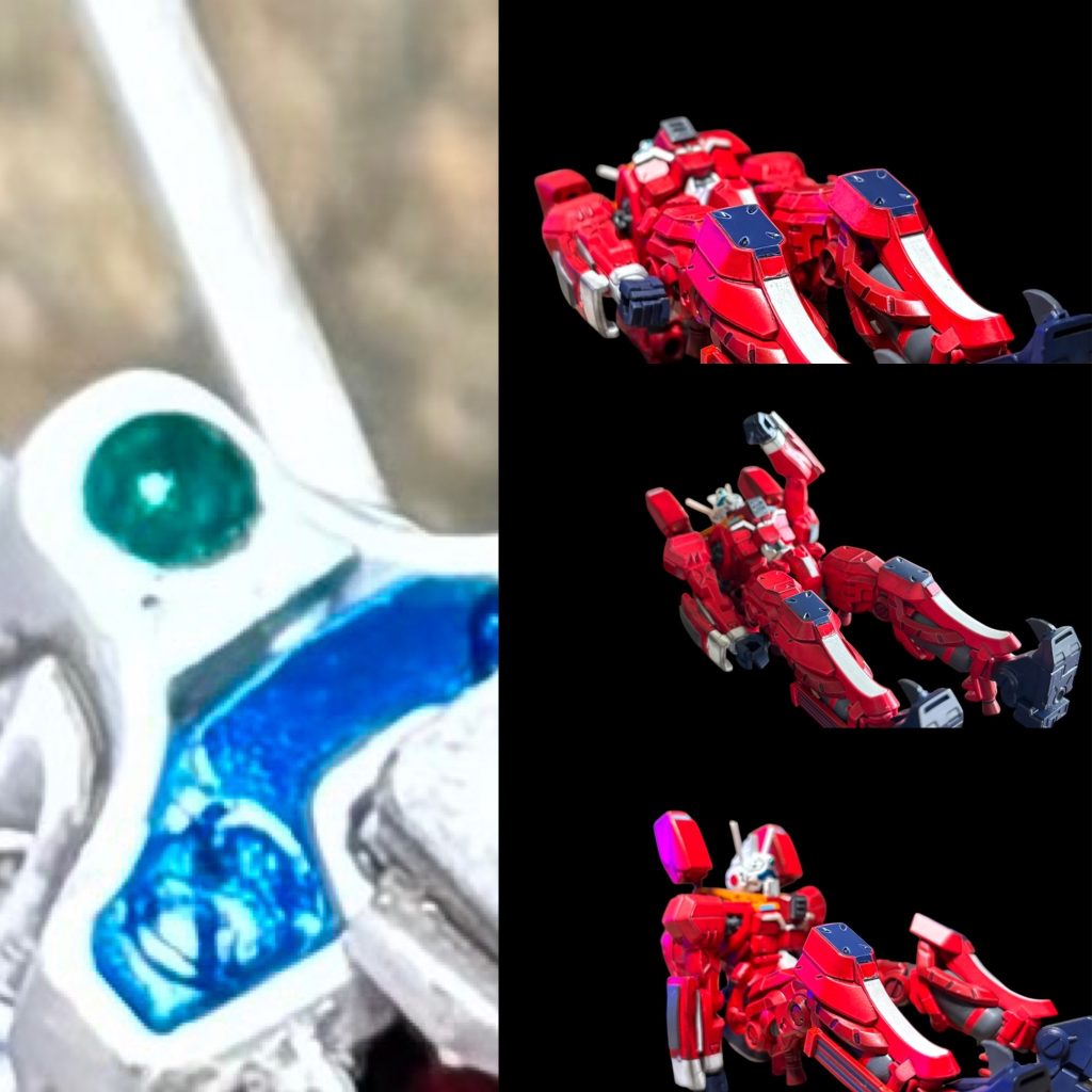 立ち上がるシーンです。ロボットなら立って戦えってんだ