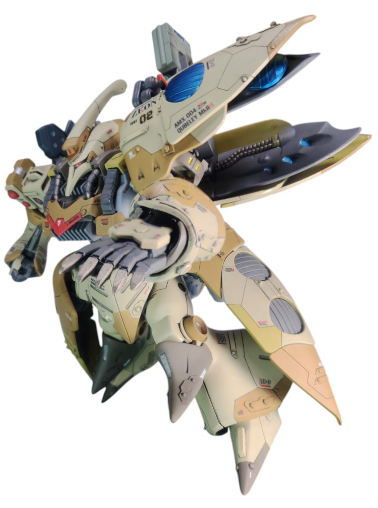 Ike主任：左腕を延長して、クローに換装！素手でも闘えるぞ😤＊アンベリールをイメージしたのでもっと大きな手を付けたかったが、作る技術がないのでこれで妥協。