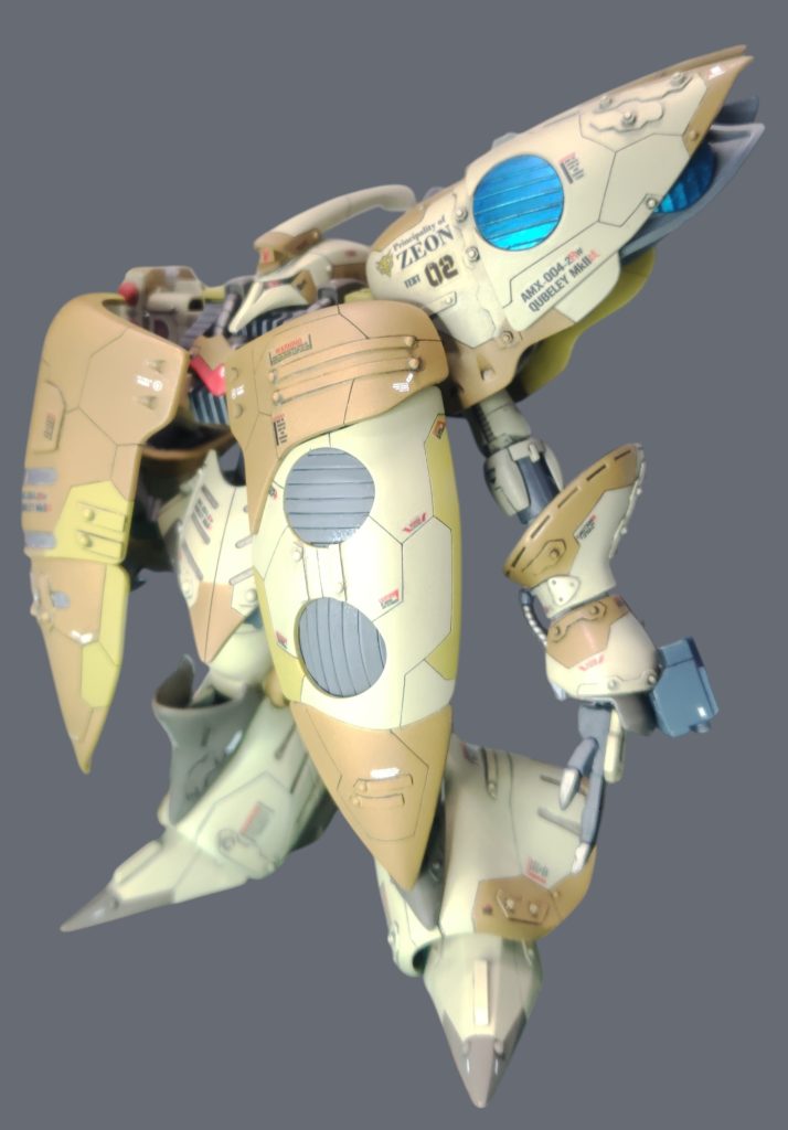 おまけサイドアーマーは可動式なので、前面展開でディフェンスモードに！サンダーボルト的なｗ