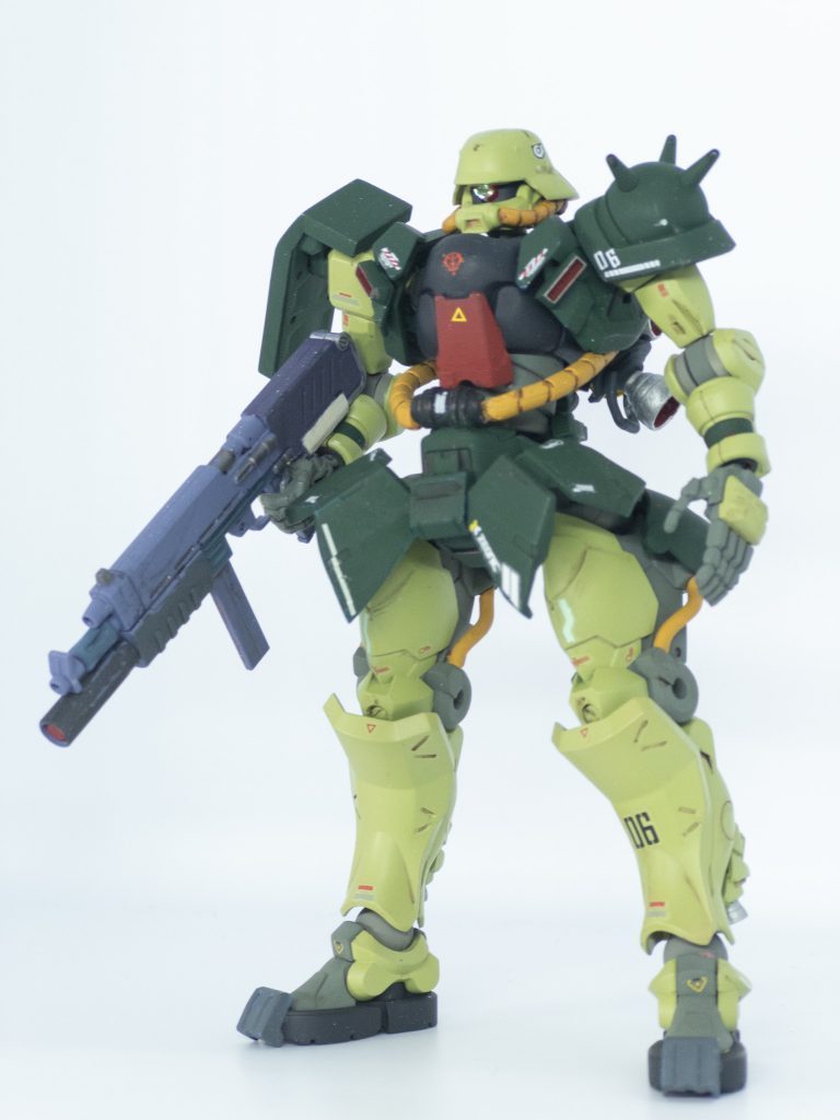 勝手にGQ-MSVシリーズ⑤ ザク改(ザクFZ)GQuuuuuuxは正史の宇宙世紀とは別の世界線、ジオン勝利のIF、よく知る姿とは異なる形で登場するMS…なあたりが魅力的な設定に感じています。劇中では登場する機会がなかったけどあのMSはGQ世界ではこんなだったんじゃないか…?、を想像力をはたらかせつつ作ってます。公式でもMSV展開してほしいところです。