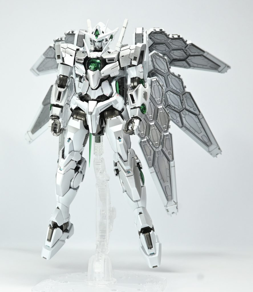 制作開始から3ヶ月くらい、紆余曲折しながらようやくこの形に落ち着きました☺️ここ3ヶ月は00シーズン1、2を3周、映画4周、作業BGMはずっと00のオープニングとエンディングを流してましたw作りたい物を挫折せずに作れたので満足です。制作投稿も良ければご覧ください。ここまでご覧いただきありがとうございました🙇‍♀️