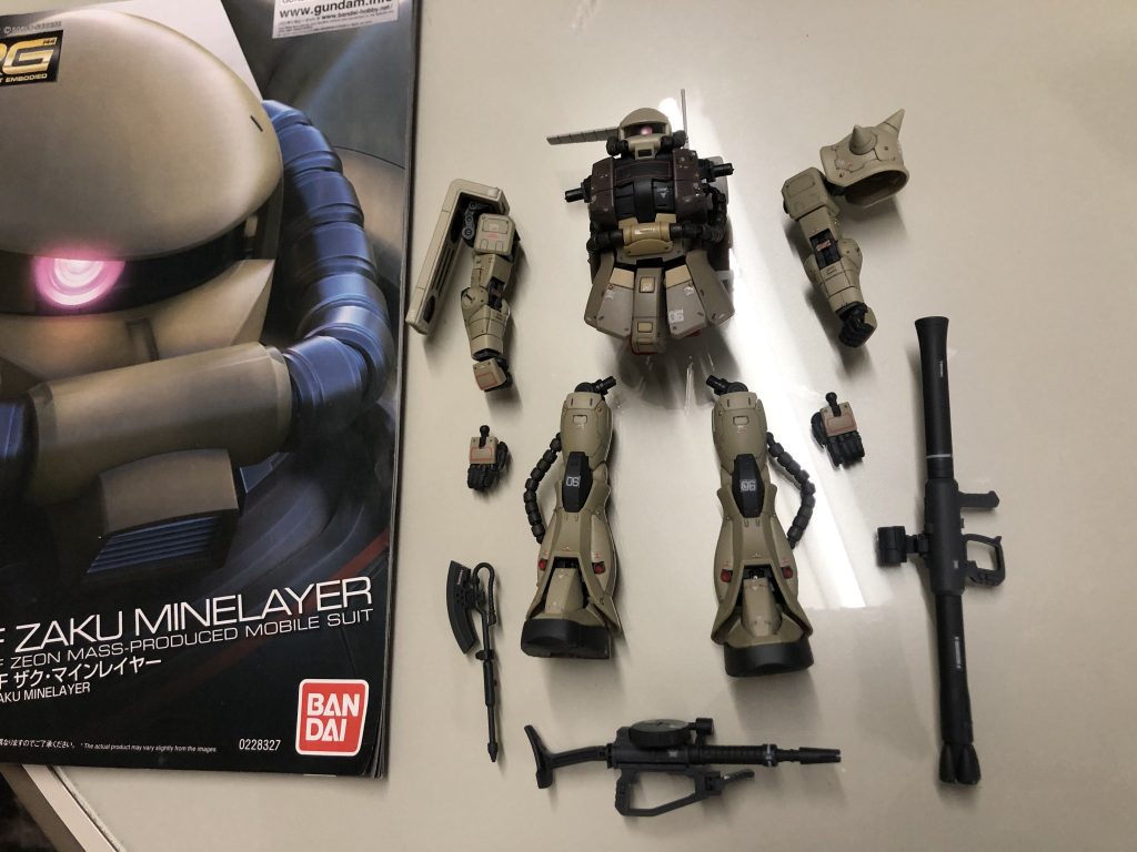 RG 1/144 MS-06F ザク•マインレイヤー 機動戦士ガンダム–3枚目/制作者:takao_s