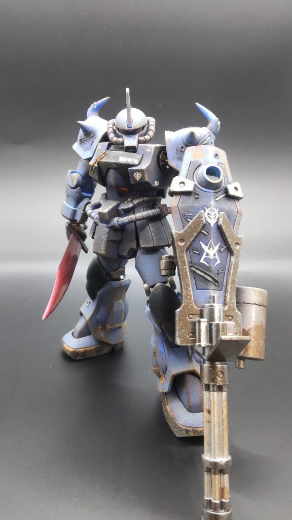 HG 1/144 グフカスタム–2枚目/制作者：WB1129