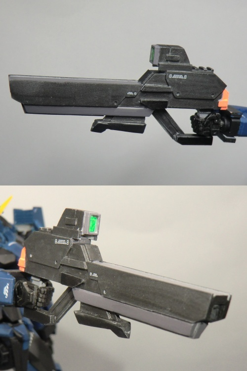 自作の専用大型ライフル