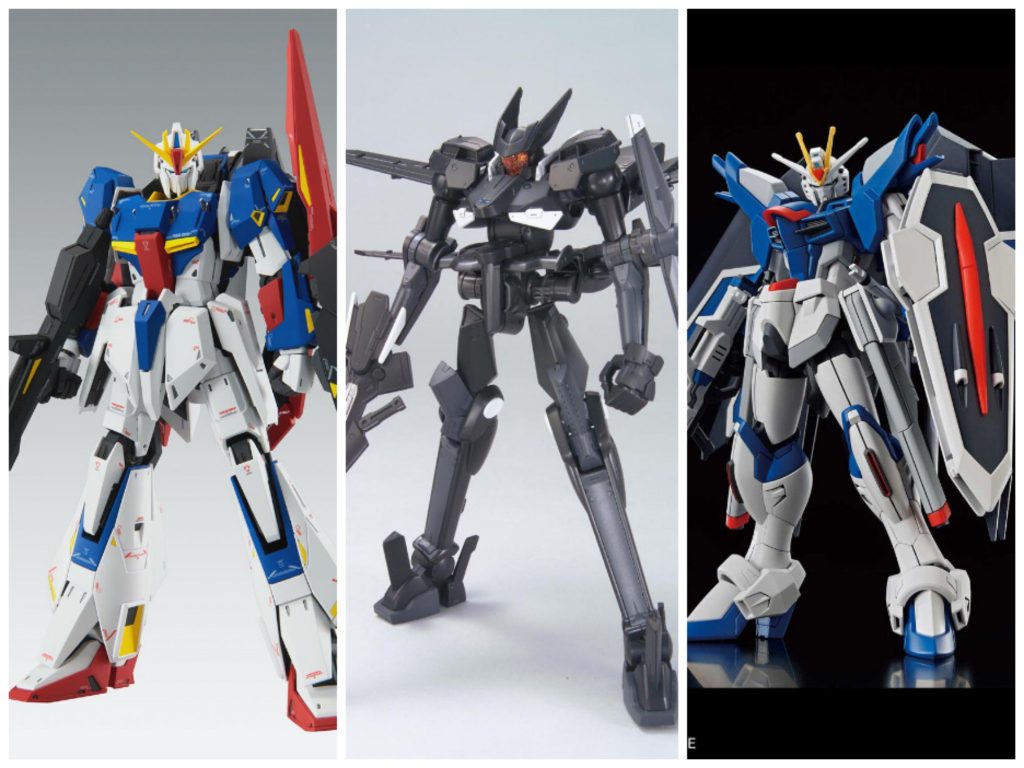 さて、可変機体といっても色々あります。Zガンダムのような複雑で難解な変形からライジングフリーダムのような寝そべり変形(変形か?形が変わるって書いて変形なのにほぼ人型のままじゃないか)まで様々です。今回はフラッグのような簡単で、寝そべり変形ではない変形を目指します。そこで、人型から外しやすい改造箇所を3つ紹介します