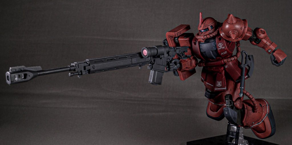 MS-06S シャア専用ザクⅡ 赤い彗星Ver.–5枚目/制作者：しるばにあ