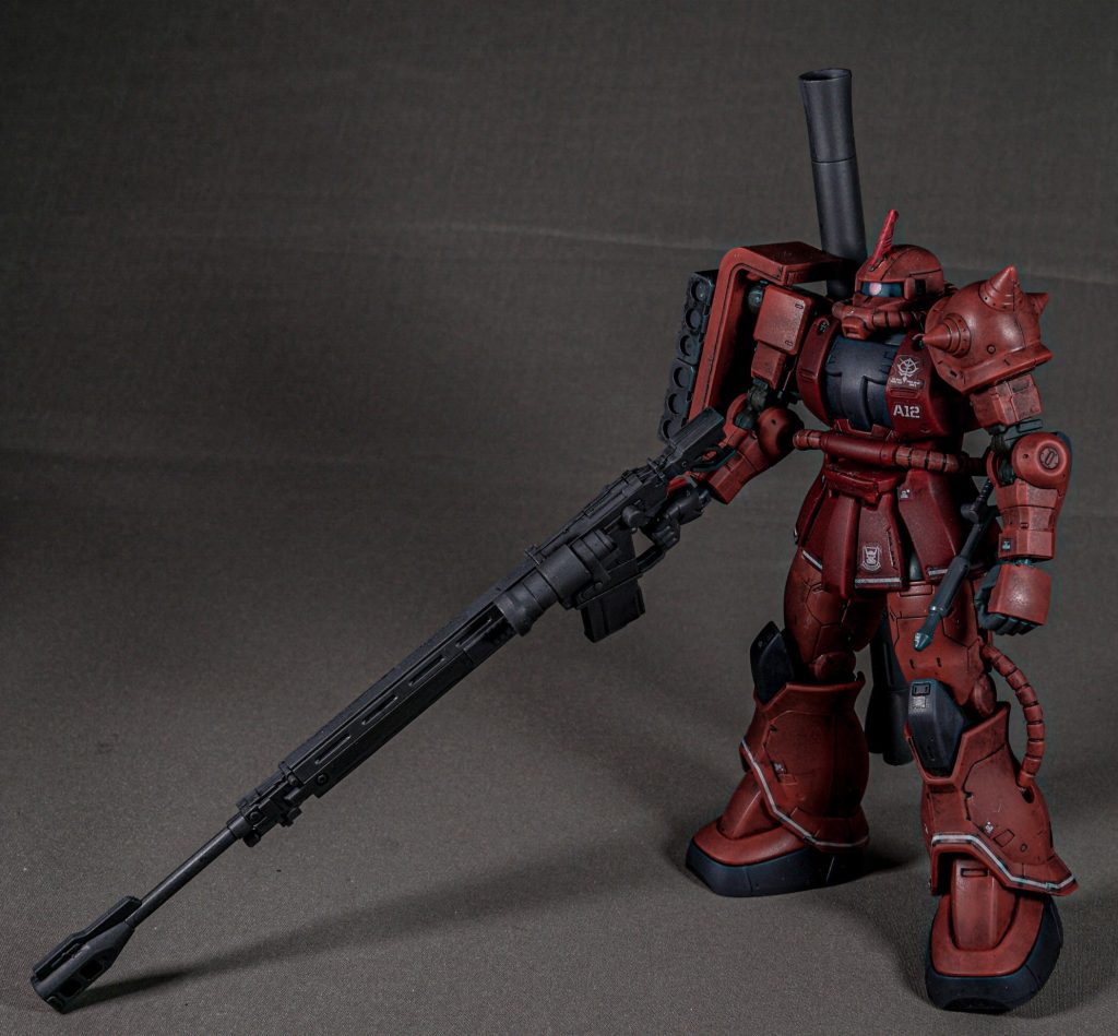 MS-06S シャア専用ザクⅡ 赤い彗星Ver.–2枚目/制作者：しるばにあ