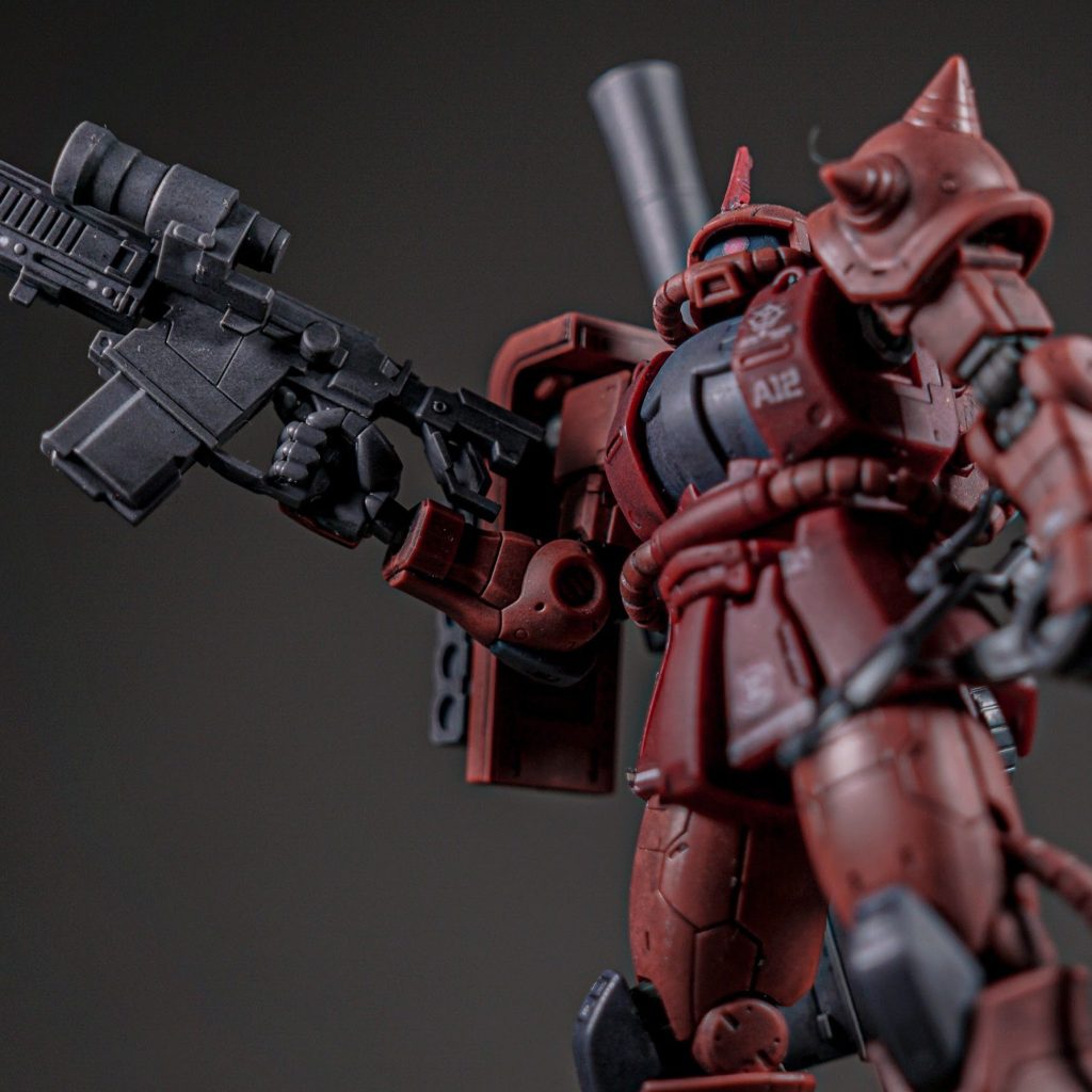 MS-06S シャア専用ザクⅡ 赤い彗星Ver.｜しるばにあさんのガンプラ作品