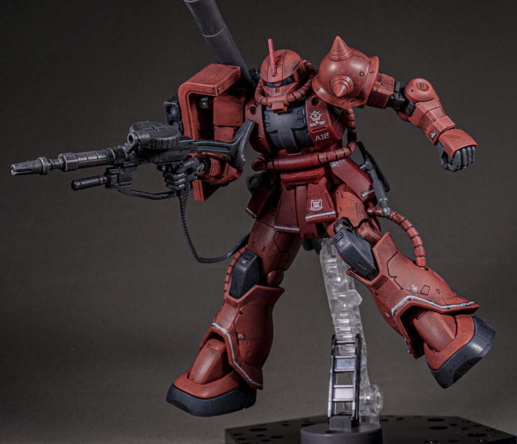 MS-06S シャア専用ザクⅡ 赤い彗星Ver.–4枚目/制作者：しるばにあ