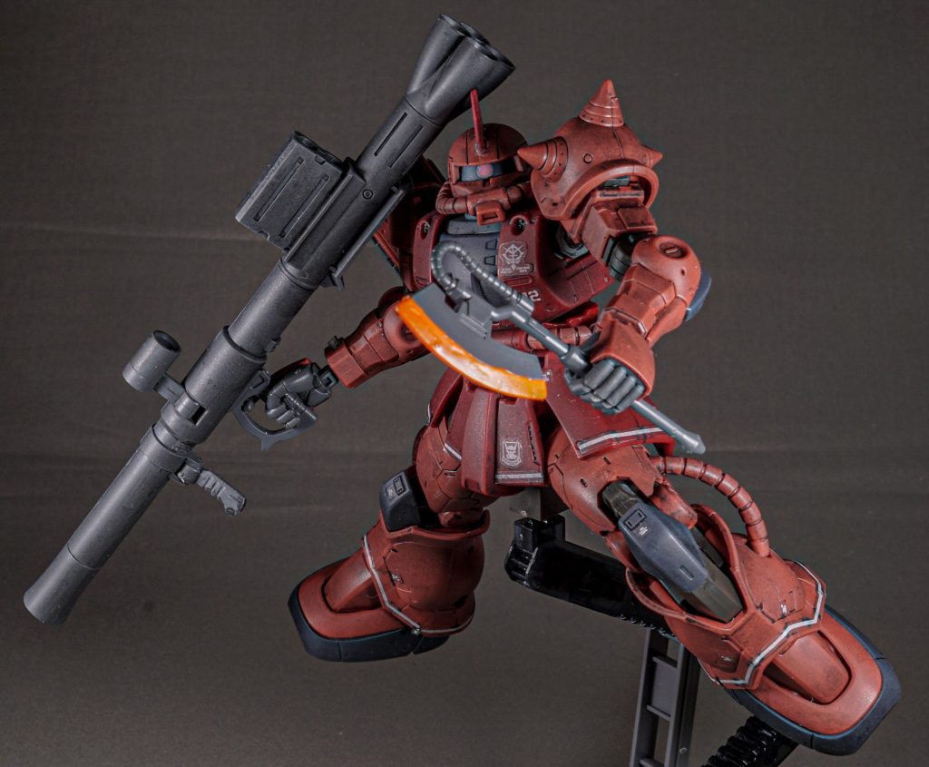 MS-06S シャア専用ザクⅡ 赤い彗星Ver.–7枚目/制作者：しるばにあ