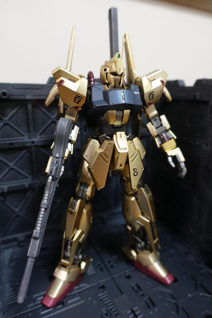 MSN-00100 百式 MG 2.0 部分塗装–4枚目/制作者：KUMA563