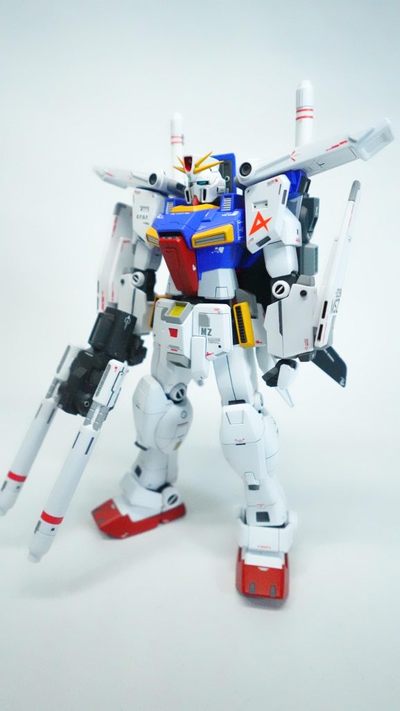「出力はZZのゆうに２倍！」ジオン軍残党が100Ⅿ越えのMSをひそかに製造している情報をつかみプロトタイプZZを改修した機体。