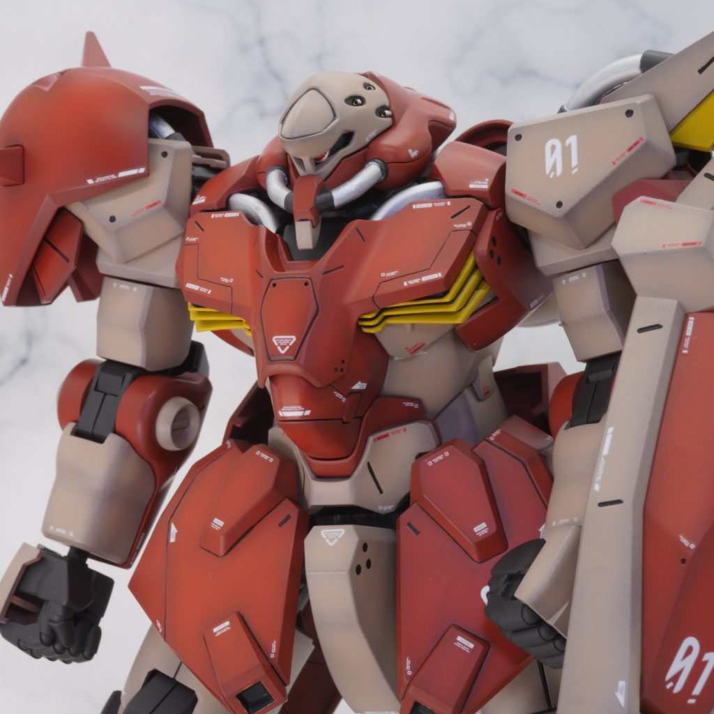 HG メッサーF01型 グラデ塗装