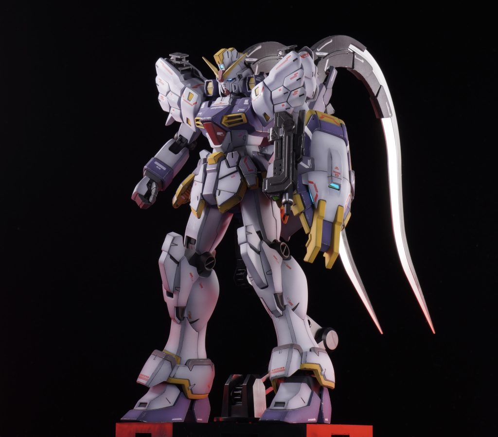 MGガンダムサンドロックEW(アーマディロ装備)–2枚目/制作者：とりにてぃ～