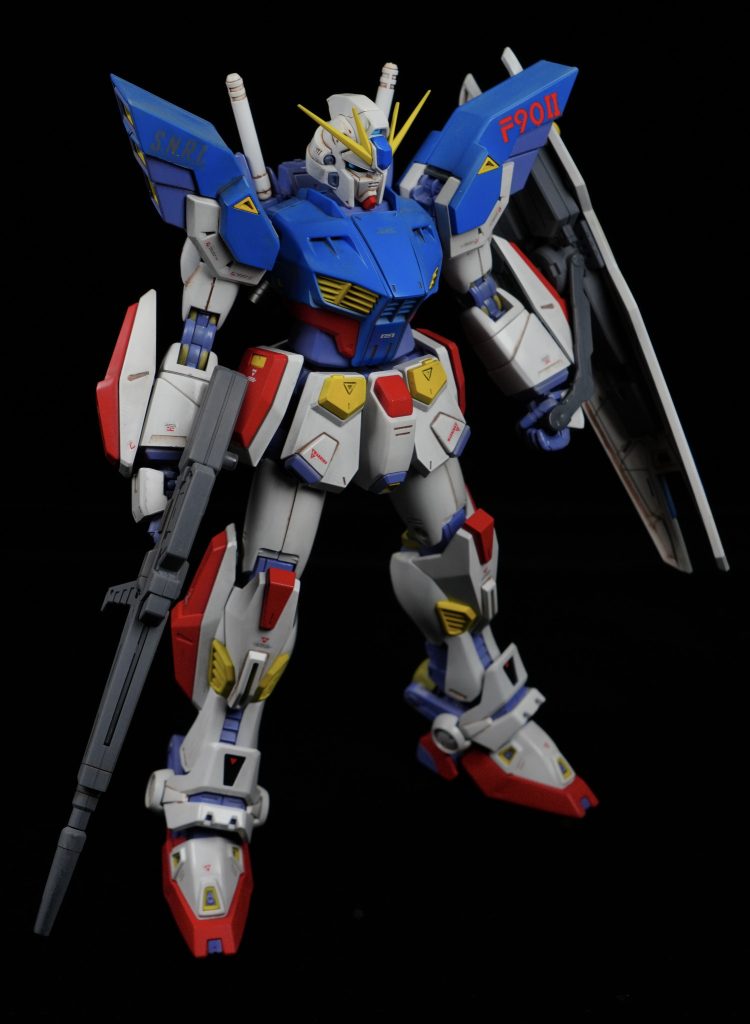1/100MG ガンダムF-90Ⅱ-Iタイプ–3枚目/制作者：kawadora1123