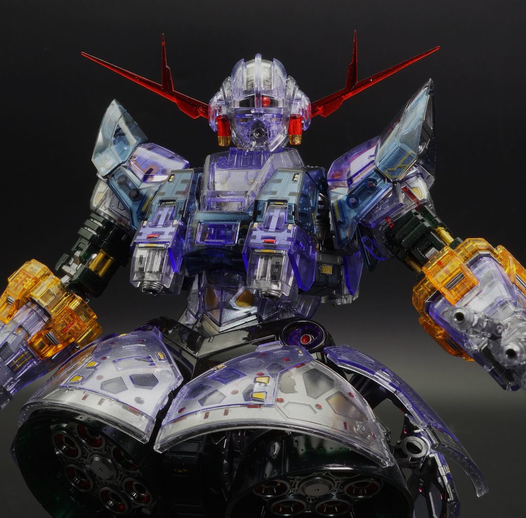 RGジオング　クリアカラー内部塗装