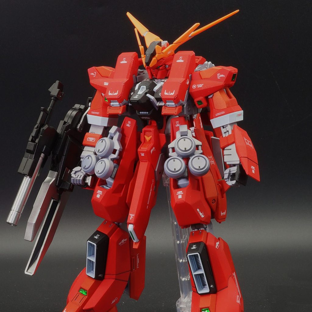 ＨＧ ガンダムTR-6[バーザムII]レジオン鹵獲仕様　全塗装　完成品 HG 1/144 ガンダムTR-6[バーザムII]レジオン鹵獲仕様 全塗装｜あるむ