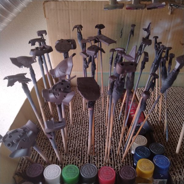 HG高機動型地上用ザクウォルド機制作