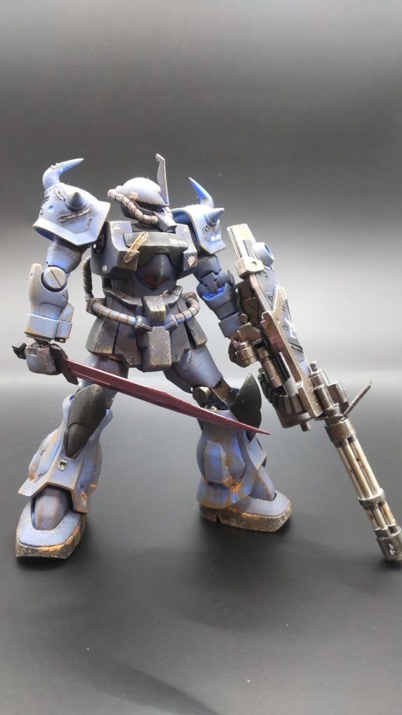 HG 1/144 グフカスタム–3枚目/制作者：WB1129