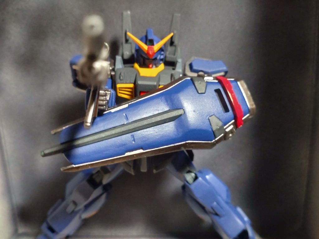 GAT-X105-ⅡストライクガンダムMk-Ⅱストライクガンダムの戦闘力向上をコンセプトにモルゲンレーテ社が秘密裏に作成、運用予定だったが、ヤキン・ドゥーエ攻防戦の収束に伴い、表舞台に出ることはなかった