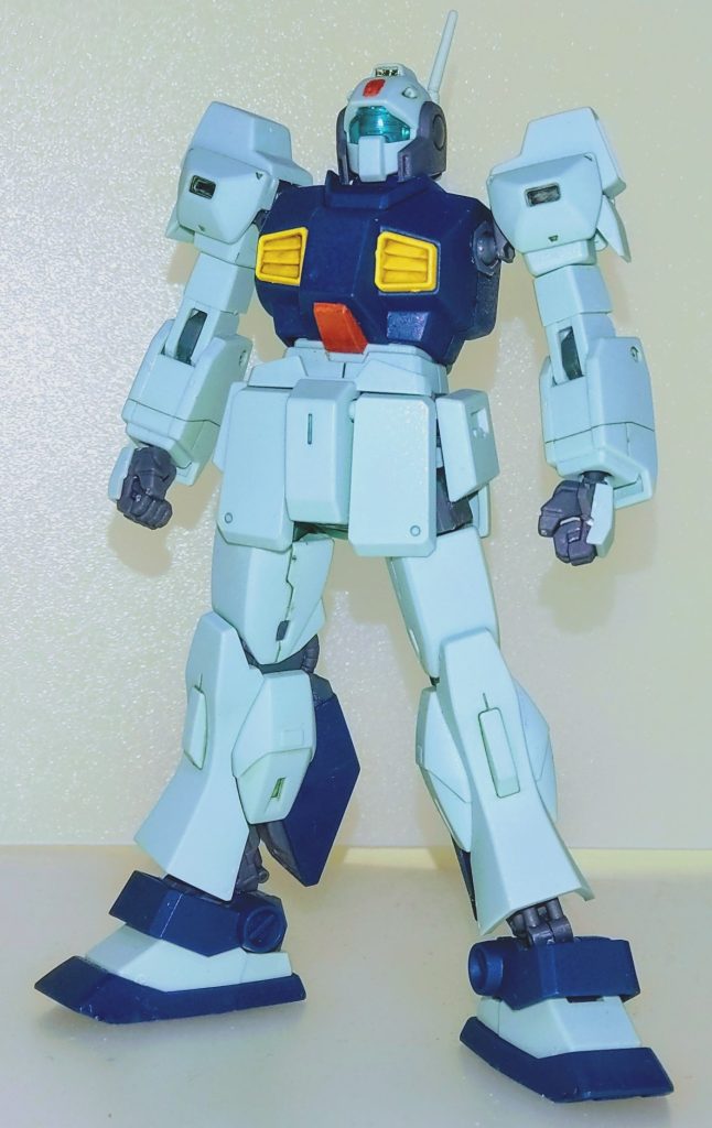 全身。キットは2014年頃に購入してパチ組状態にしてあった物をジュアッグと合わせて製作し直しましたが、元々出来が良かったので合わせ目消し・部分塗装のみの成型色フィニッシュで完成させました。