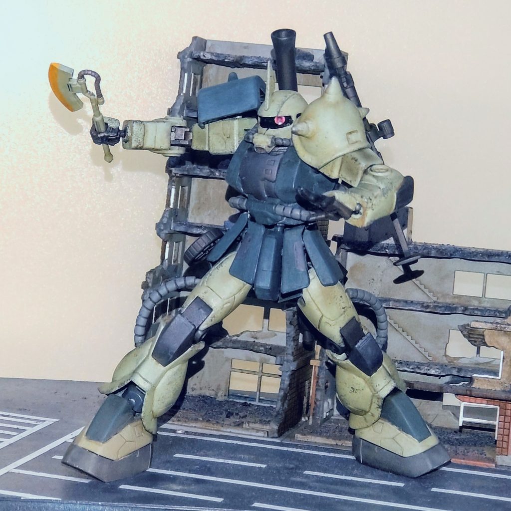 指揮官仕様からのヒートホーク。一気にエース仕様になります!