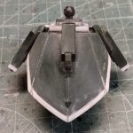 ギラ・ドーガ　②リアスカートの延長をしました。フロント、サイドのアーマーの裏はプ[…]