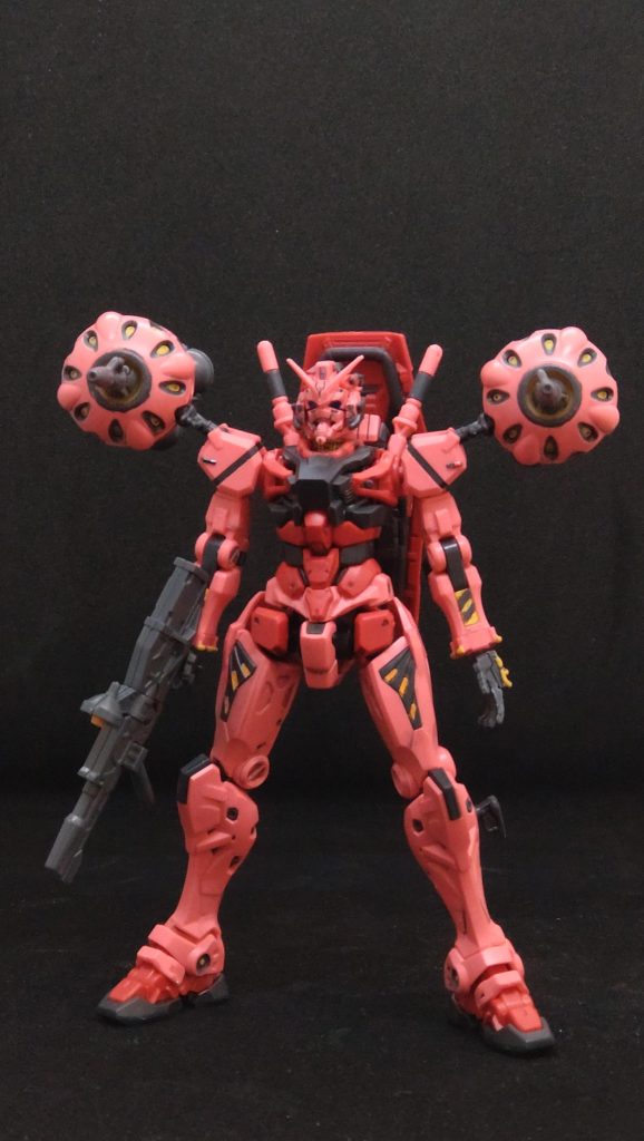 1/144ビットのキット化とその存在感。これも購入できた辺り、徐々に手に取りやすくなってるのかなとも。水性塗料とマジックリンでサクッと仕上げ。