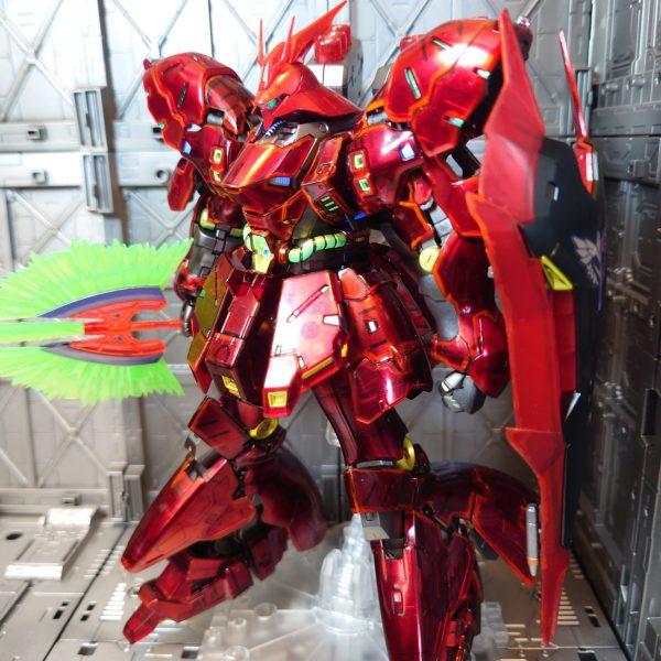 RG　サザビー　メカニカルコアメッキ塗装