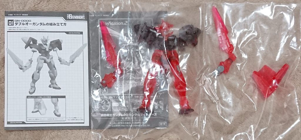 改造の様子や元キットなどの画像、紛失しました。・・。代わりといってはなんですが、説明書と未開封のトランザムverを。