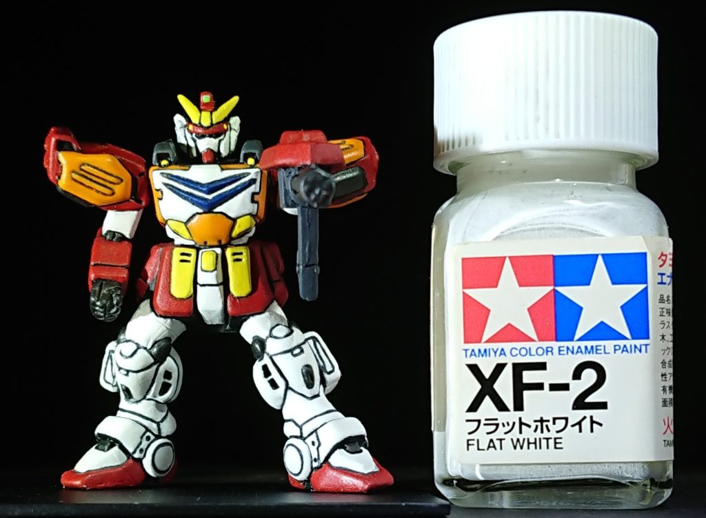 食玩『ガンダムセレクト』のヘビーアームズです。元キットは真っ黄色の塩ビです。