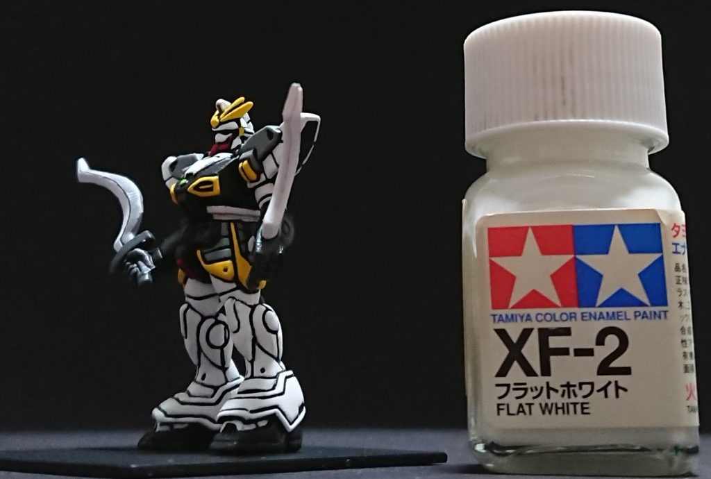 サンドロックは『W』の中で一番好きな機体なのですが、気持ちが空回りしたのかヨレヨレのガタガタな仕上がりになってしまいました。