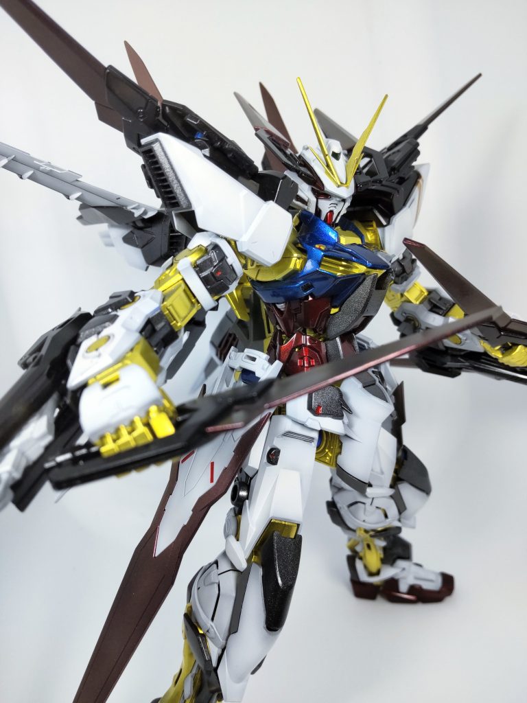 MGガンダムアストレイブルーフレームD–5枚目/制作者:おっさんX68kどきどきプラモ