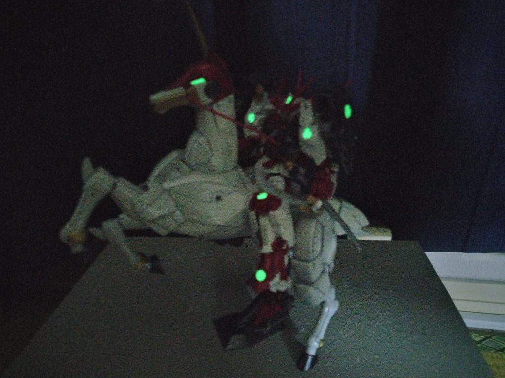 いい感じに光ってますw