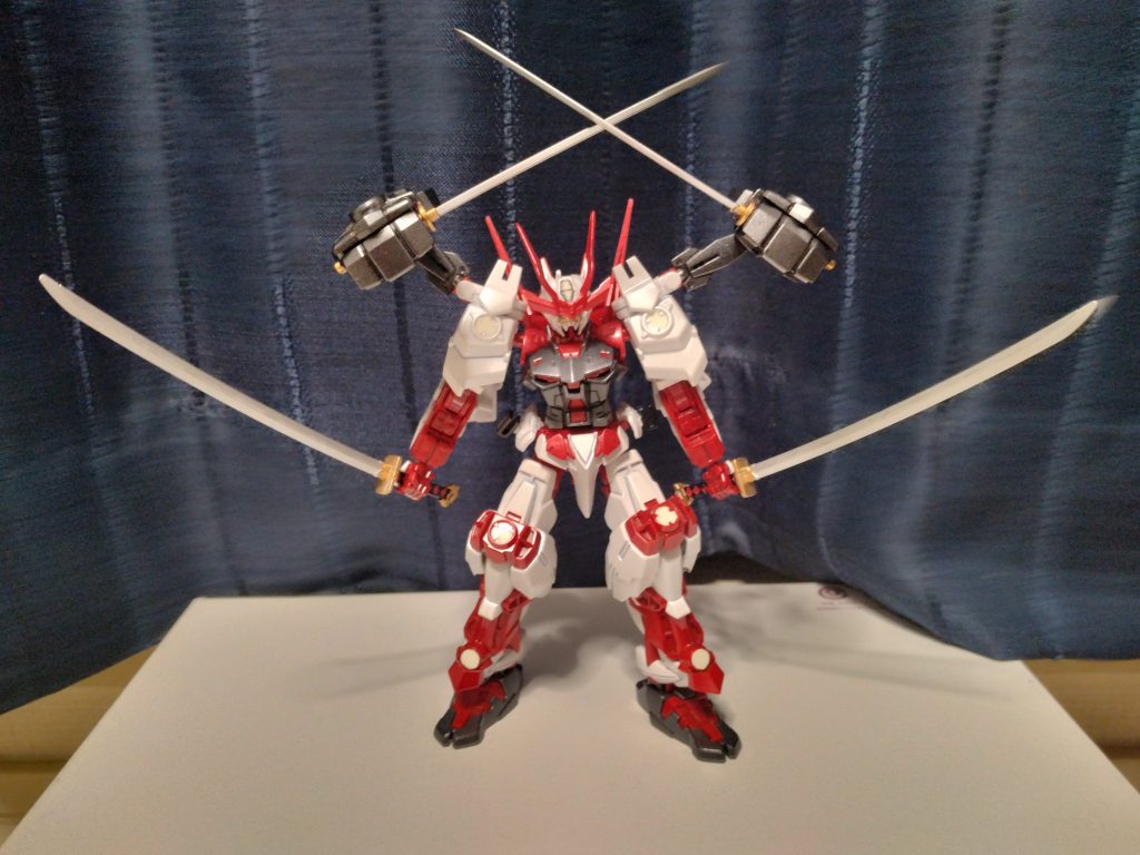 で、四刀流w四刀流と言えばグリーヴァス将軍とThe-O(劇中ではやってない)ですが、一昨日のフリーレンでも四刀流使いの登場を匂わせていたので、タイムリーな完成になりました。